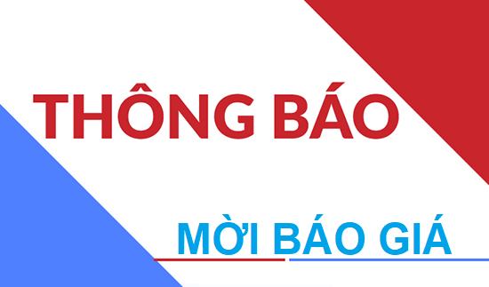 Thông báo mời báo giá về việc mua sắm hàng hóa thực hiện chế độ bồi dưỡng bằng hiện vật đối với viên chức, người lao động làm việc trong điều kiện có yếu tố nguy hiểm, độc hại (số 3211)