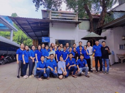 Đoàn cơ sở Bệnh viện Ung bướu Cần Thơ tổ chức trò chơi dân gian