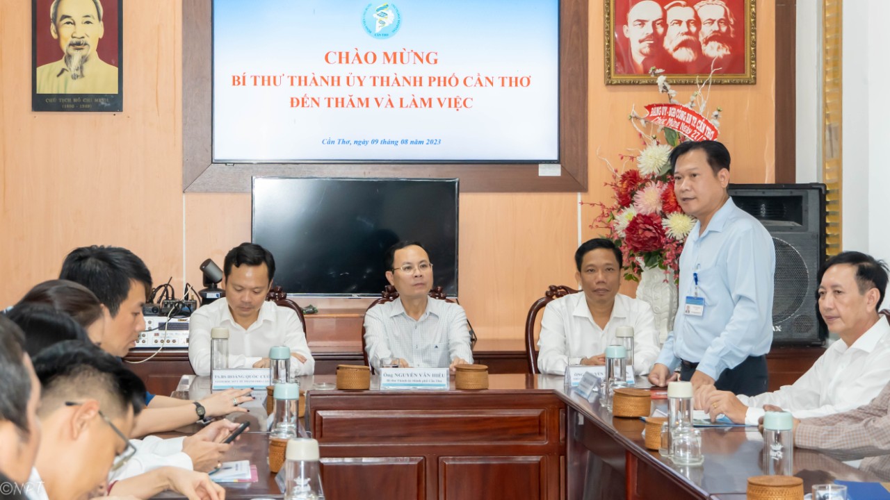 Tiếp đoàn lãnh đạo Thành ủy – Lãnh đạo thành phố đến thăm và làm việc