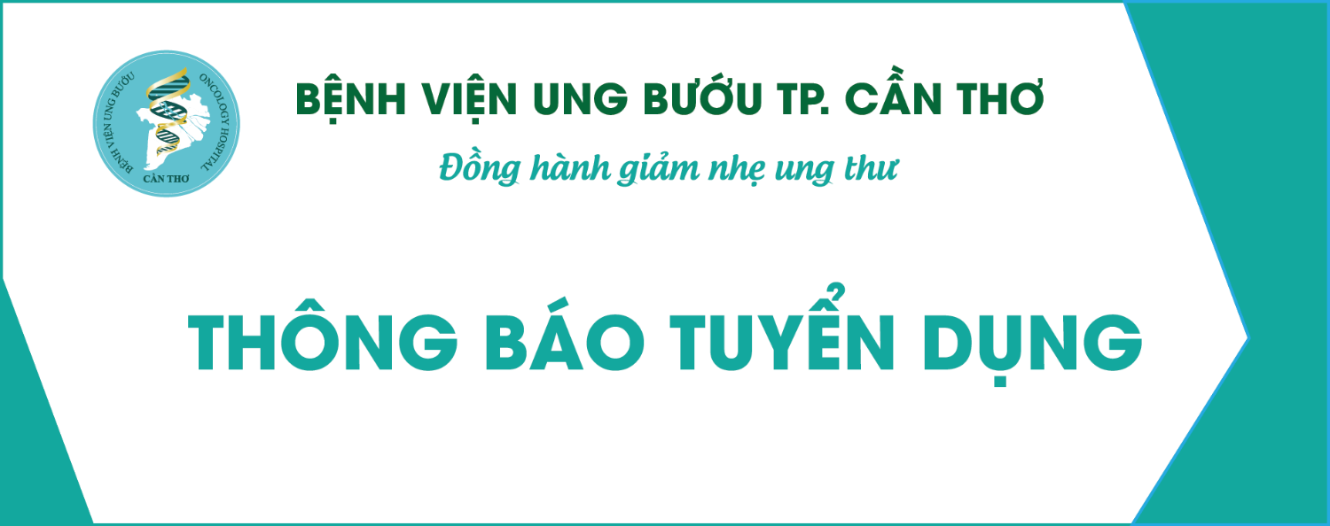 THÔNG BÁO TUYỂN DỤNG